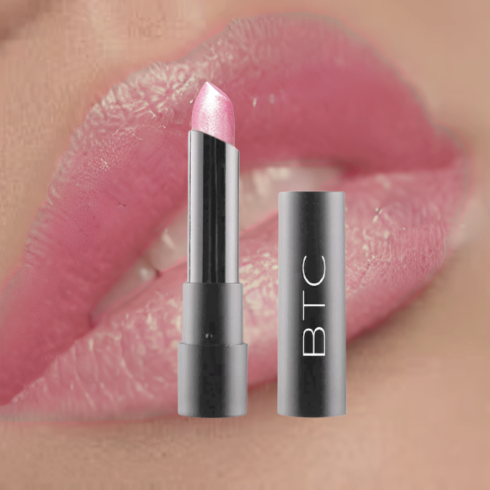 By The Clique Premium Soft Pastel Pink Moisturizing Satin Lipstick | Ballerina