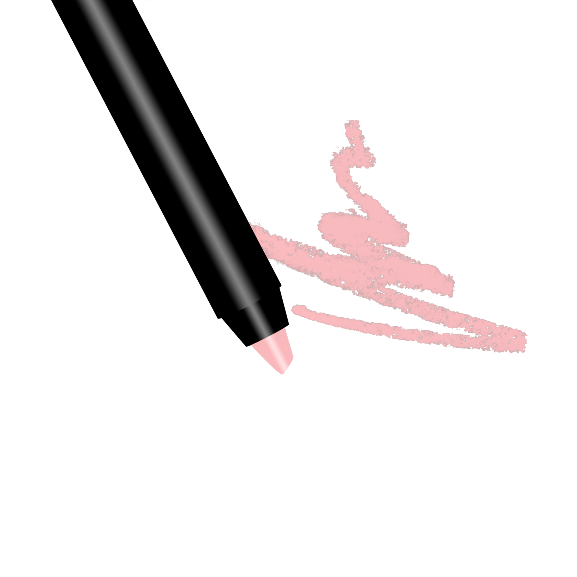 By The Clique Premium Long Lasting Matte Pale Pink Nude Lip Liner Pencil | Everyday Play