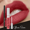 By The Clique "Glam Sam"  Premium Long Lasting Matte Liquid Lipstick and Liner Set  | Magenta Pink | Gluten Free and Vegan