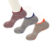 Set of 6 Premium Performance Cushioned Cotton Towel Bottom Sport Ankle Socks With Tab | Retro Style, Modern Fit. | By The Clique