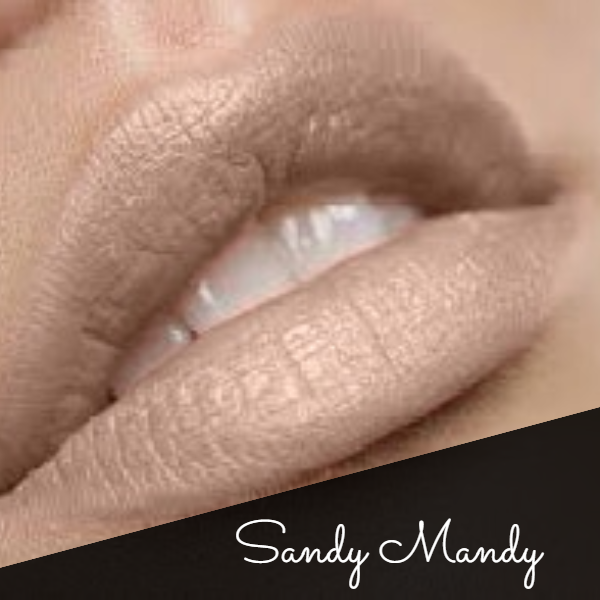 "Sandy Mandy" Premium Long Lasting Matte Liquid Lipstick | Nude Beige | By The Clique