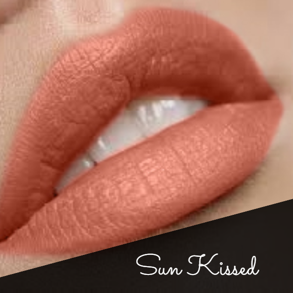 "Sun Kissed" Premium Long Lasting Liquid Matte Lipstick | Peachy Nude | By The Clique