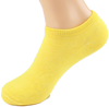 Premium Fun Bright  Neon Colorful No Show Invisible Cotton Ankle Socks | One-Piece Suture Technology | 6 Pack | By The Clique