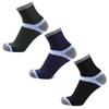 Premium Performance Cotton Quarter Crew Sport Athletic Socks | 3 Pack | 2 Styles | 5 Colors Available The Clique