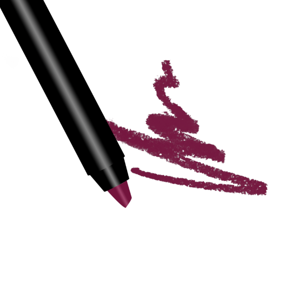 By The Clique "Violet Riot" Premium Purple Matte Lip Liner Pencil | Gluten Free and Vegan
